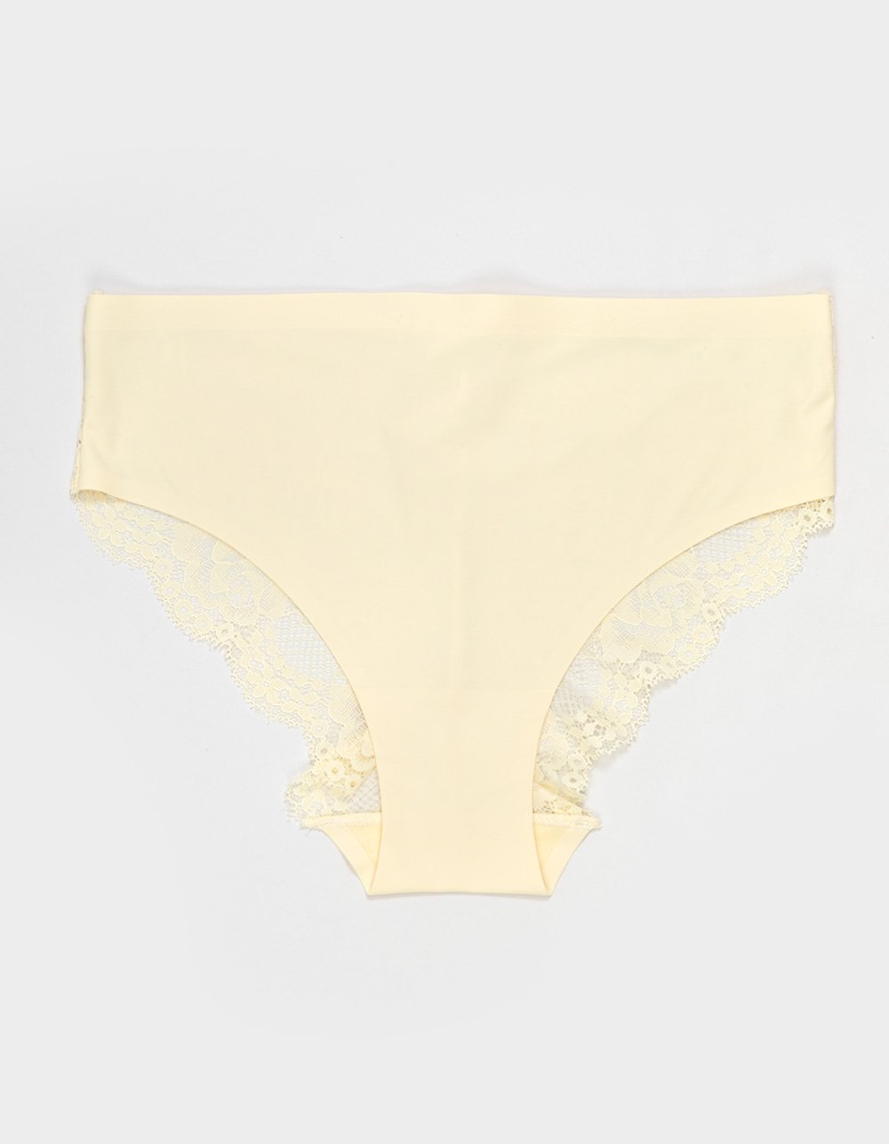 FULL TILT Lace Hipster Panties - YELLOW