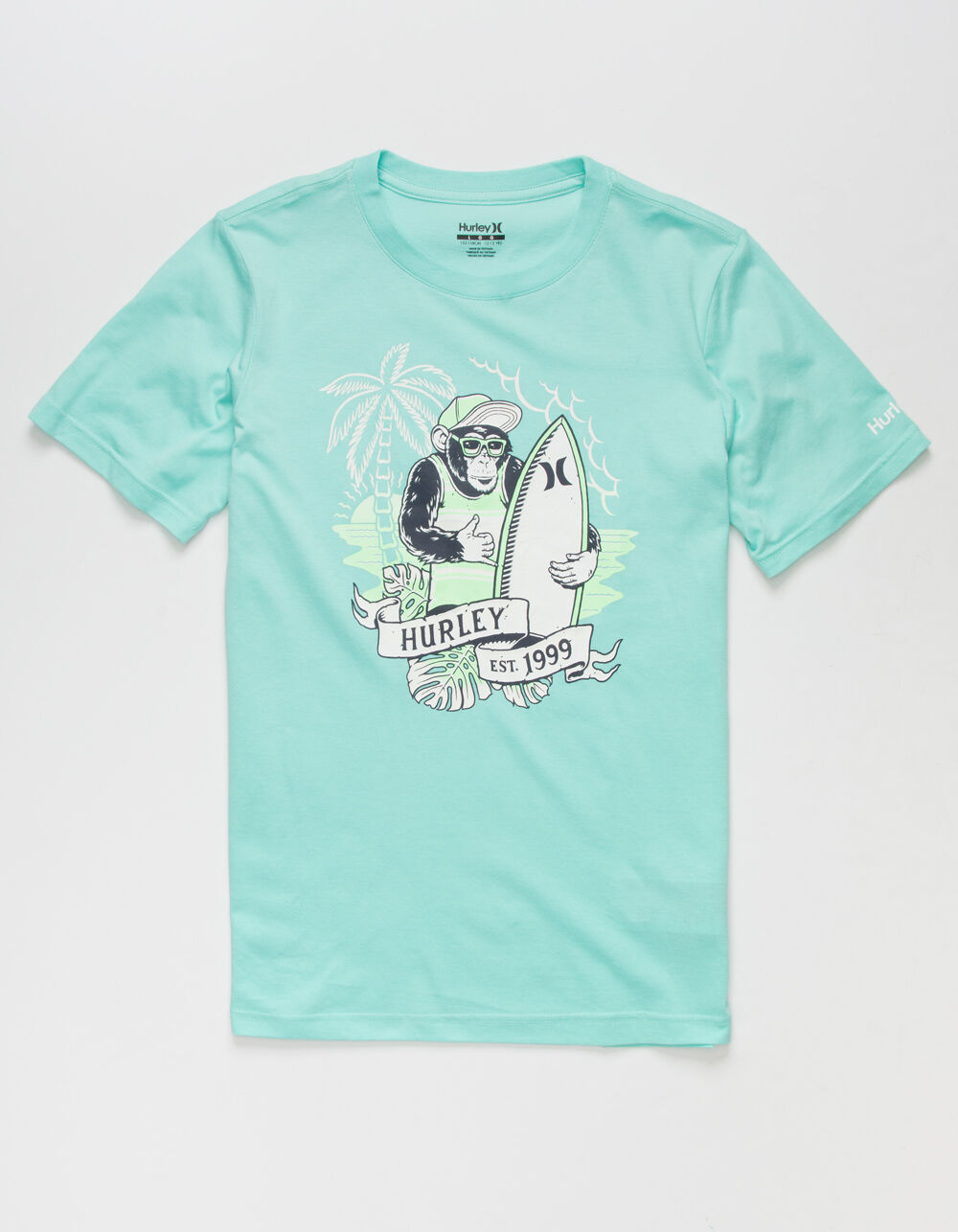HURLEY Chimp Pan Sea Boys T-Shirt image number 0