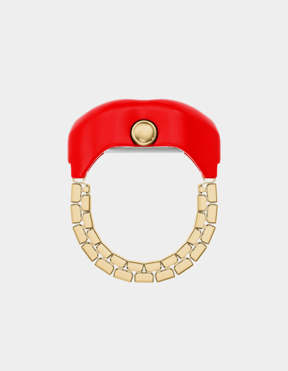 FOSSIL Lips Watch Ring - RED COMBO