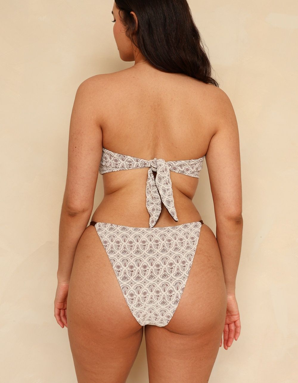 RIS-K Bare Escape Super Cheeky Bikini Bottoms - WHITE