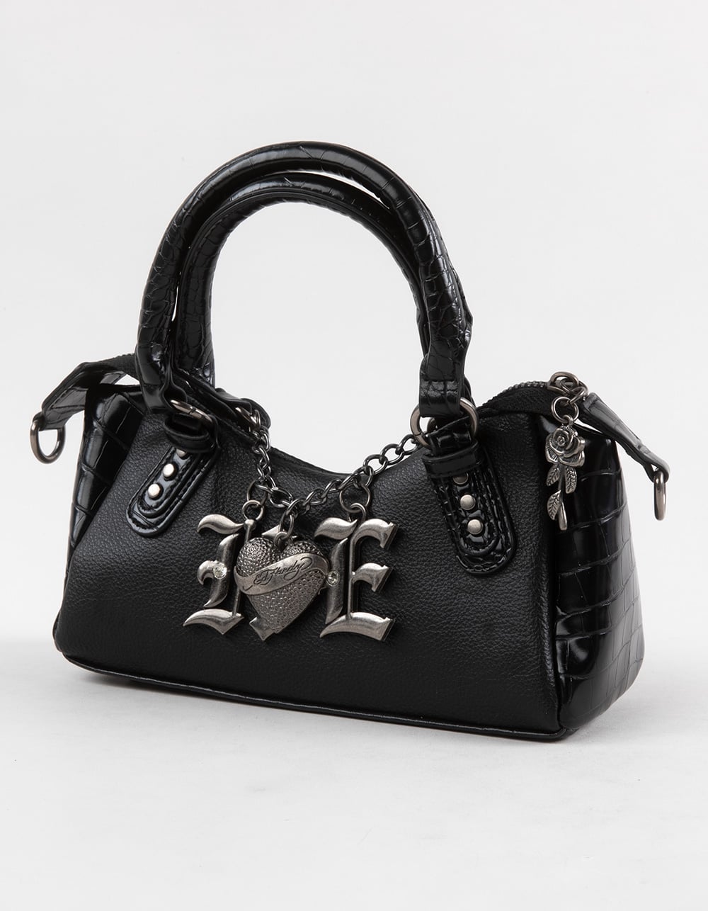 ED HARDY Satchel Bag - BLACK
