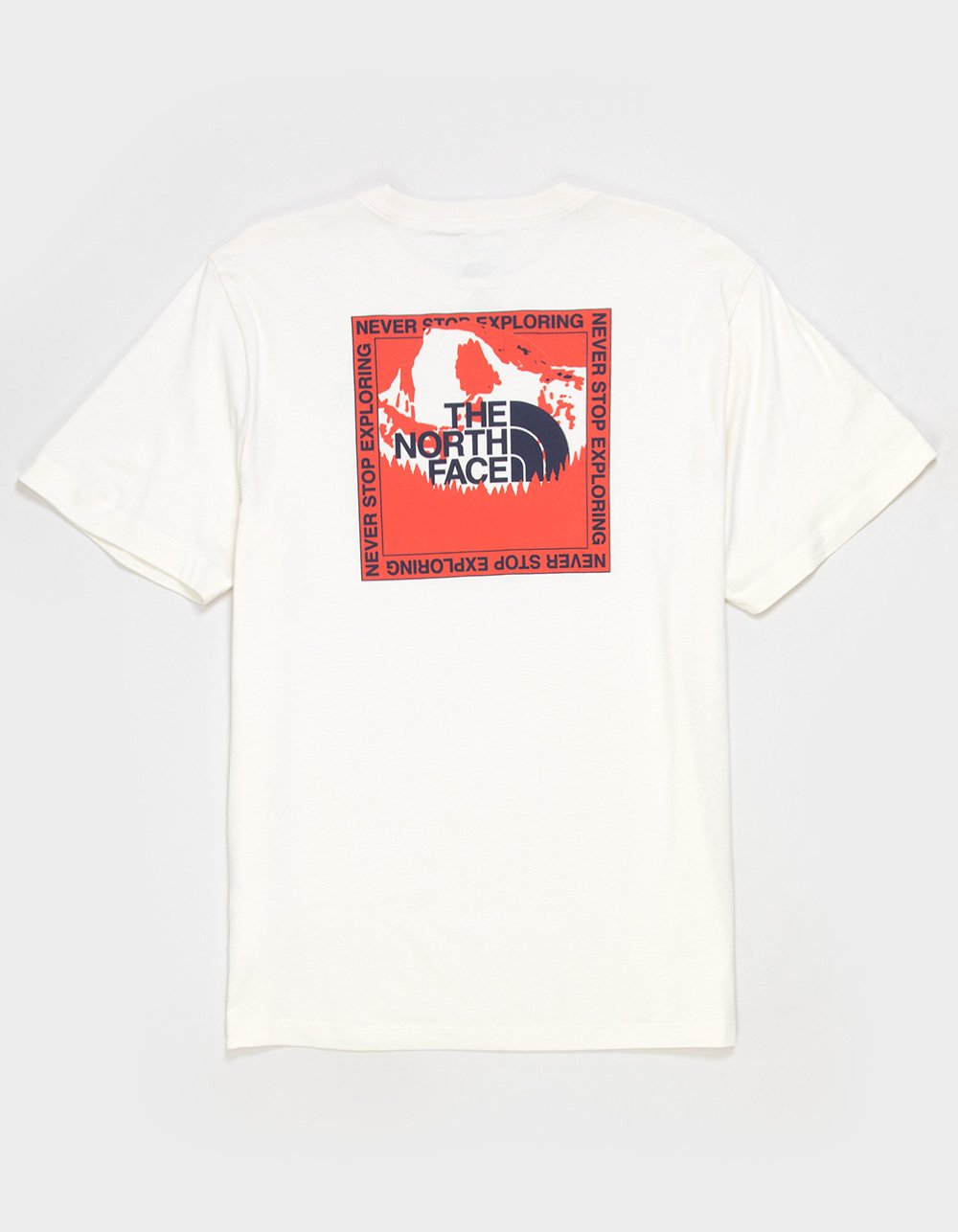 THE NORTH FACE Stay Exploring Mens Tee - OFF WHITE