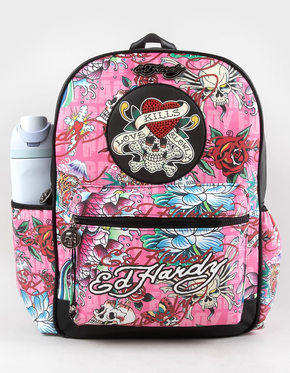 ED HARDY Mina Womens Backpack - PINK