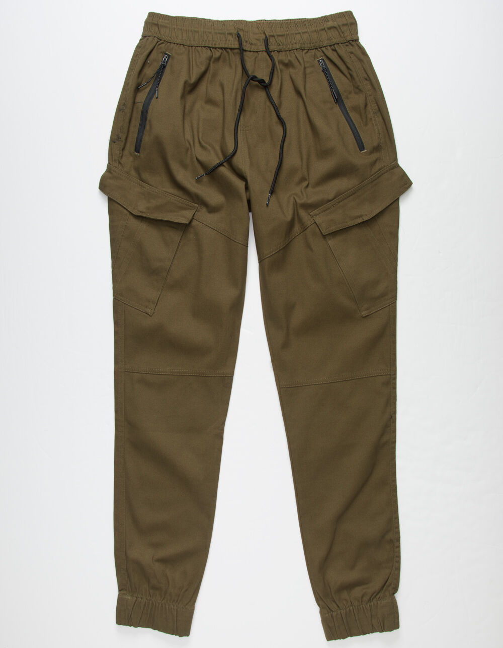 BROOKLYN CLOTH Twill Cargo Pocket Mens Army Jogger Pants image number 0