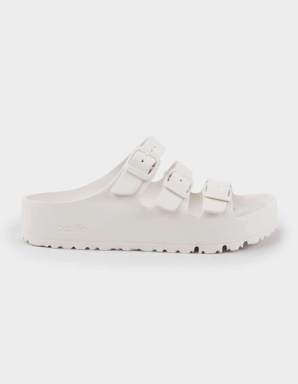 BIRKENSTOCK Papillio Florida III Womens Platform Sandals - EGGSHELL