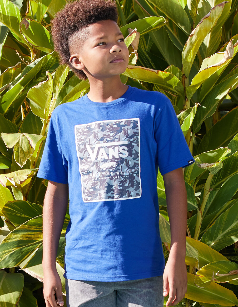 VANS Print Box Shark Camo T-Shirt - | Tillys