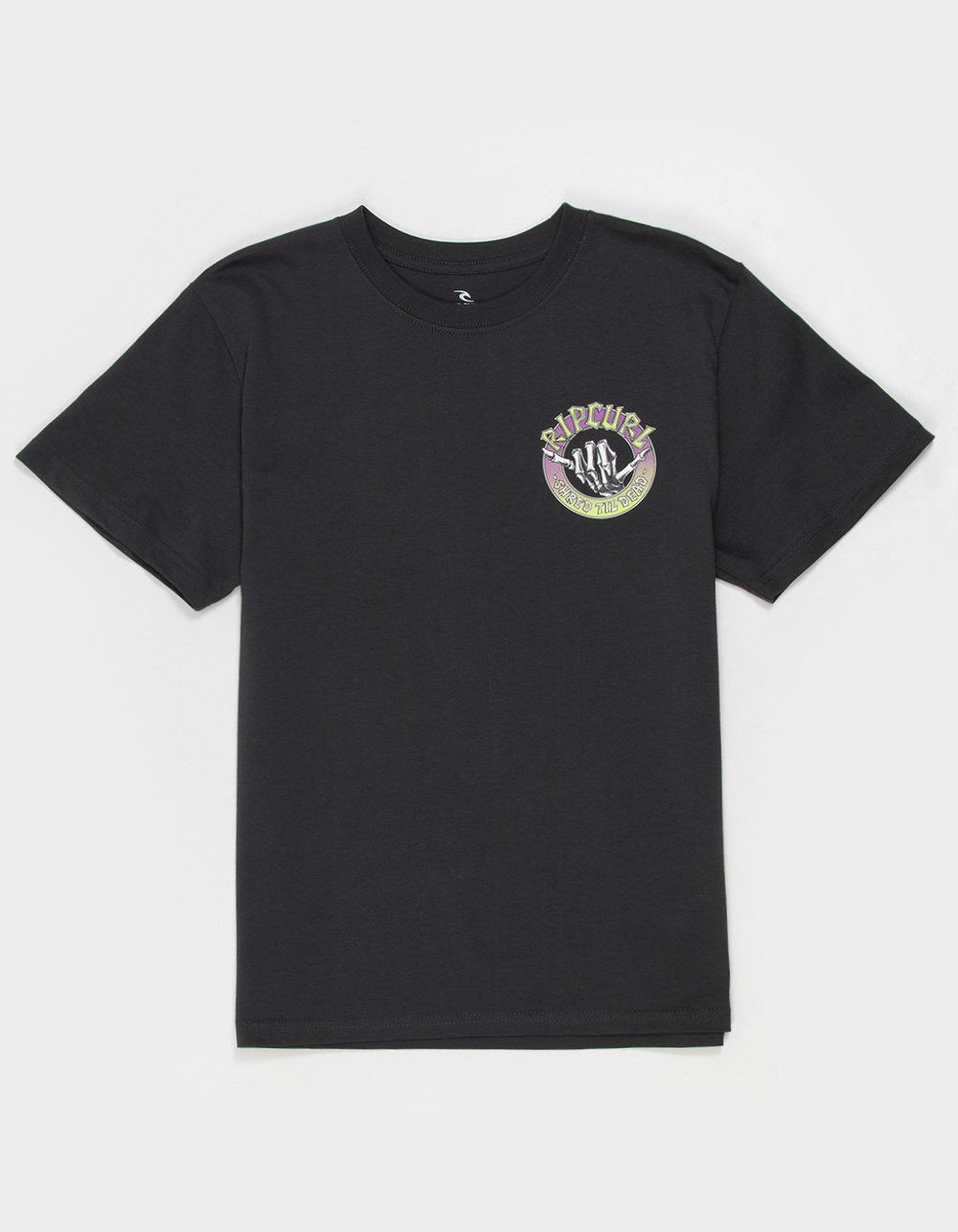 RIP CURL Shred Til Dead Boys Tee - BLACK