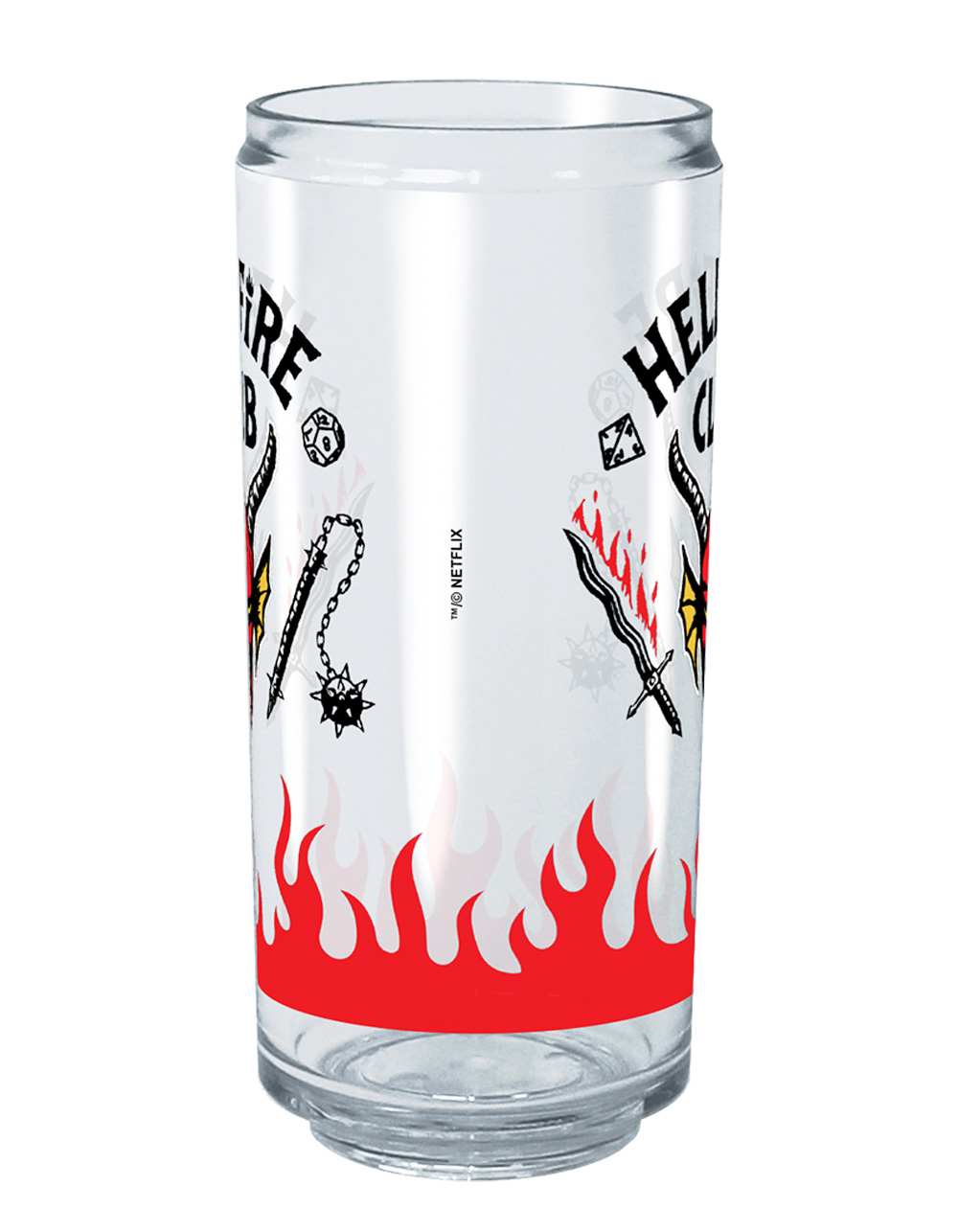STRANGER THINGS oz Hellfire Logo Flame Cup