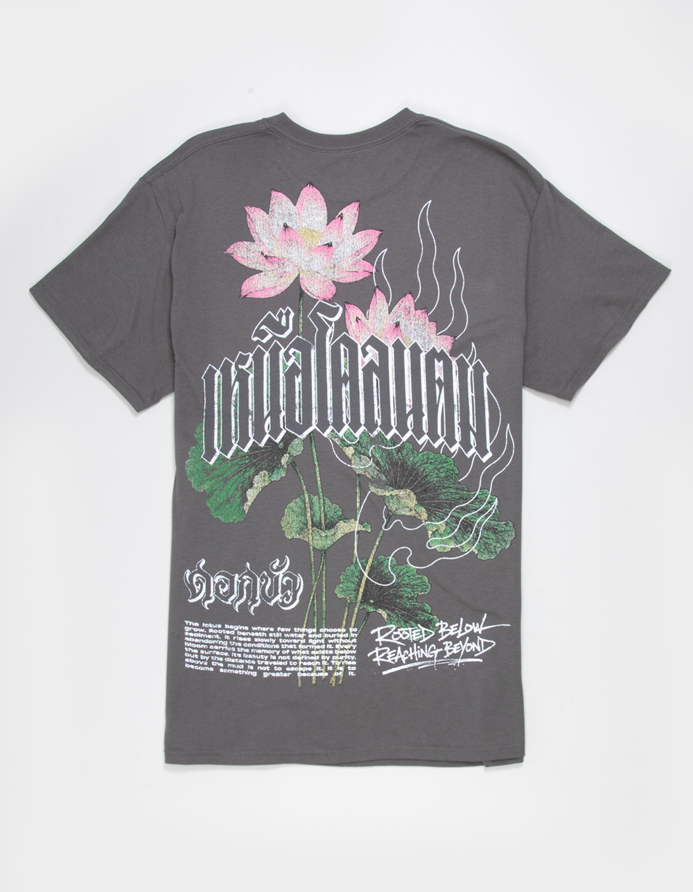 CVLA Rooted Below Mens Tee - CHARCOAL
