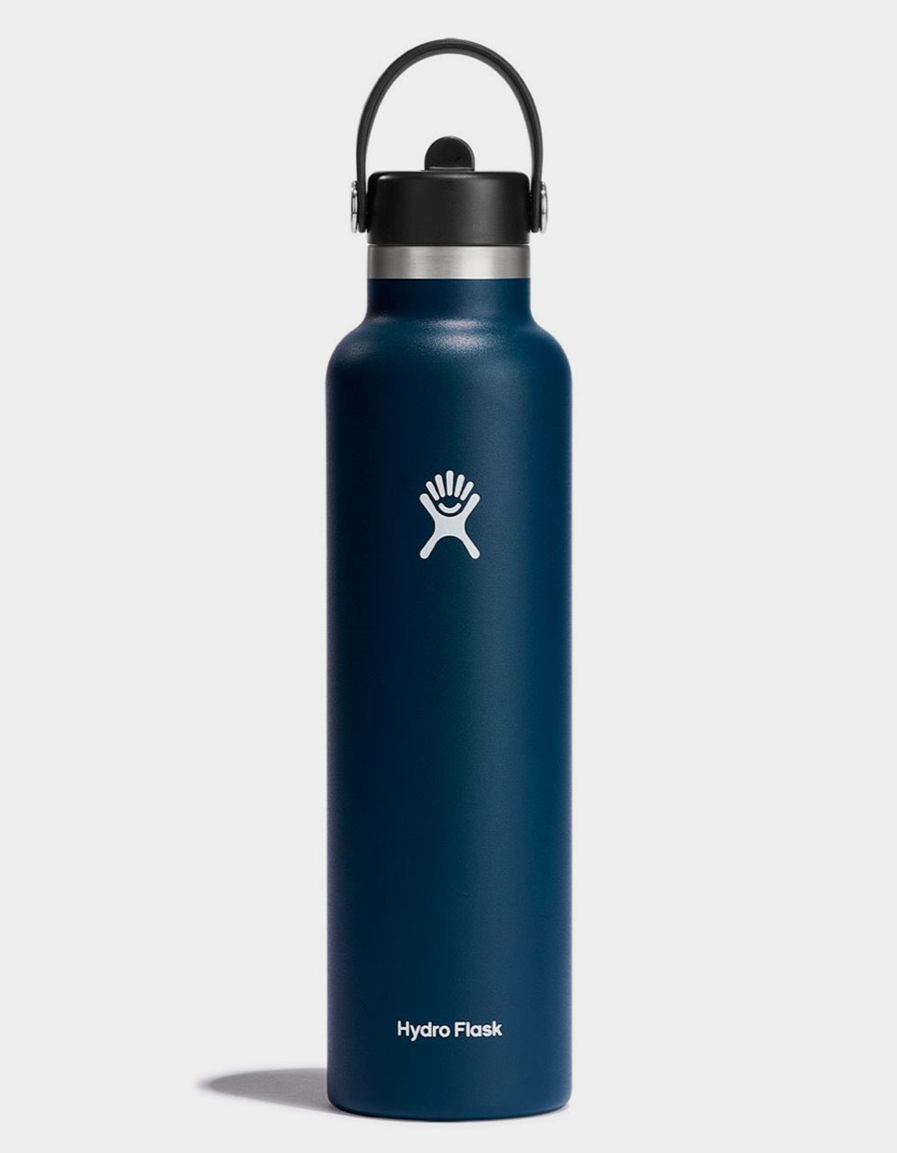 HYDRO FLASK 24 oz Standard Mouth Water Bottle with Flex Straw Cap INDIGO Tillys