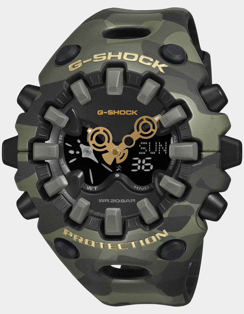 G-SHOCK GAV01CMG-3A Watch - CAMO GREEN