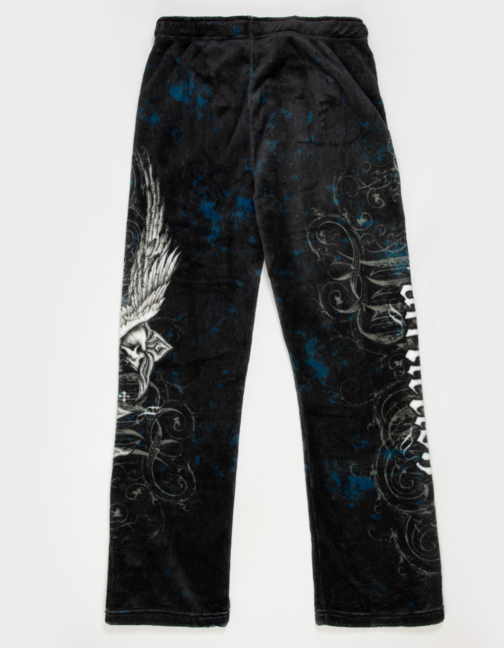 AFFLICTION Death Eyes Mens Lounge Pants - BLUE COMBO