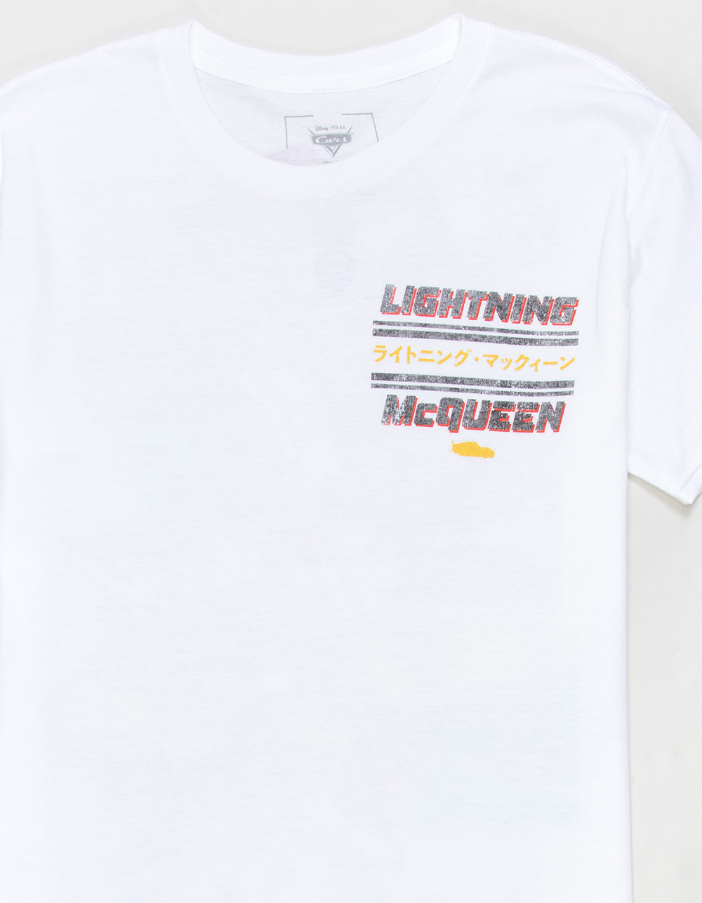 DISNEY Pixar Cars Mach-Queen Boys Tee - WHITE