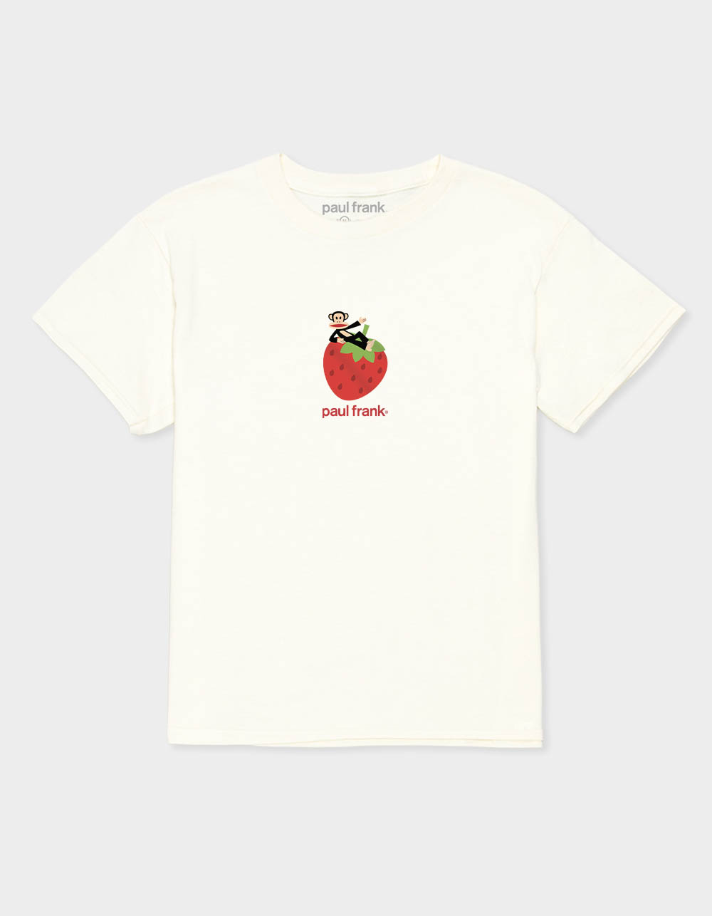 PAUL FRANK Strawberry Girls Tee - OFF WHITE