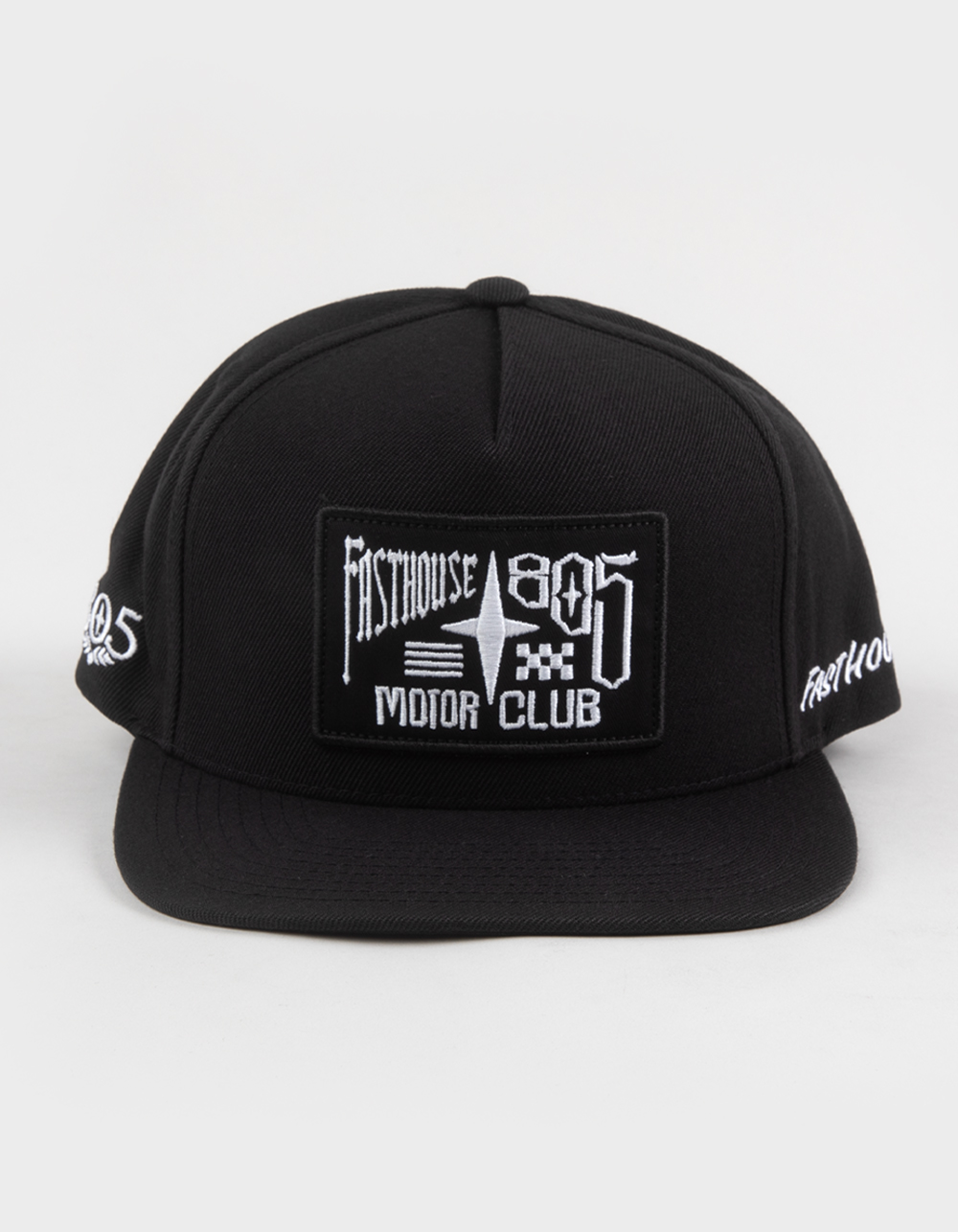 FASTHOUSE x 805 Motor Club Snapback Hat - BLACK