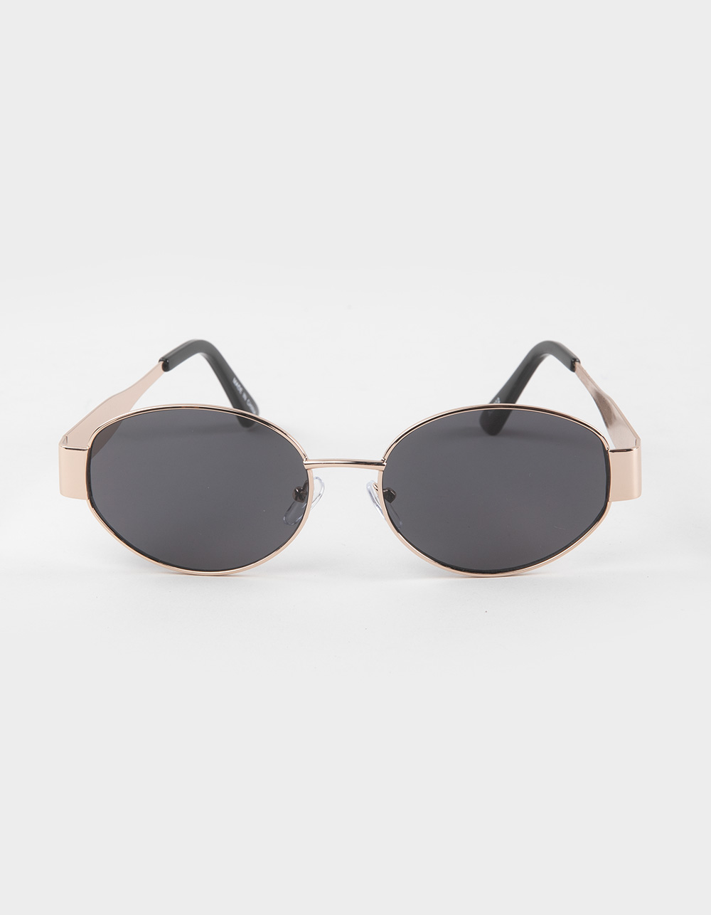 RSQ Oval Metal Sunglasses - GOLD