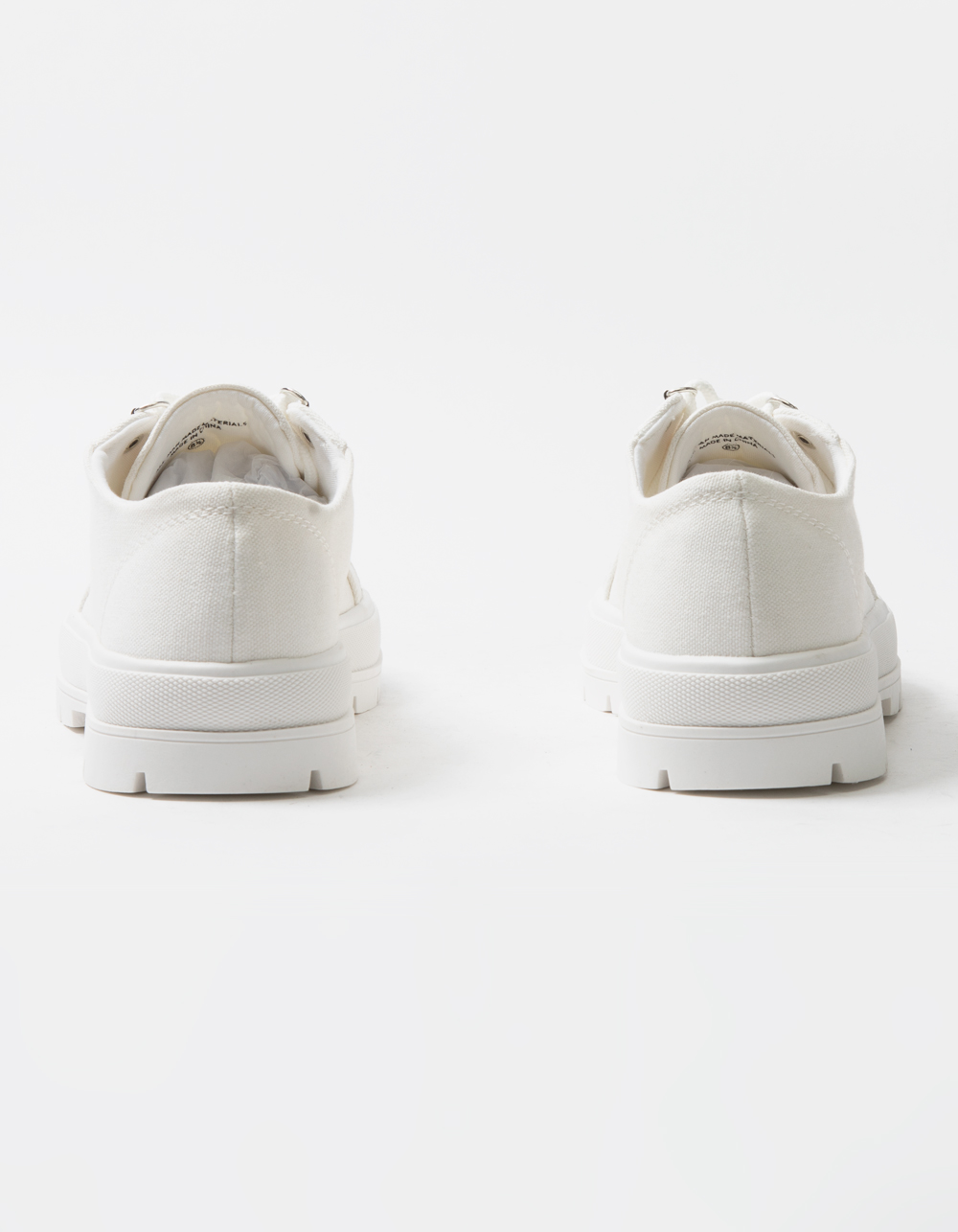 SODA Lug Canvas Oxford Womens Shoes - WHITE | Tillys