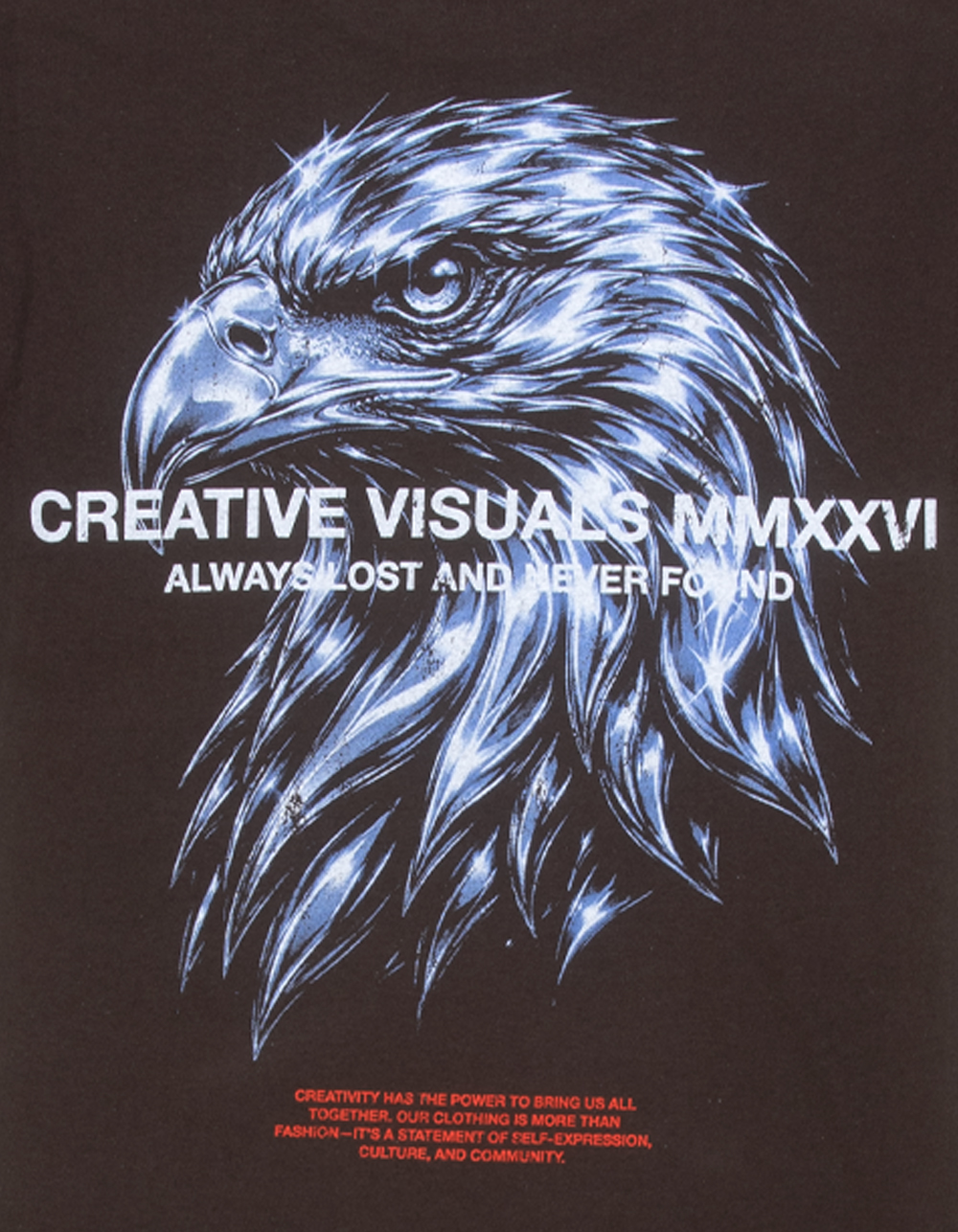 CVLA Never Lost Eagle Boys Tee - BROWN