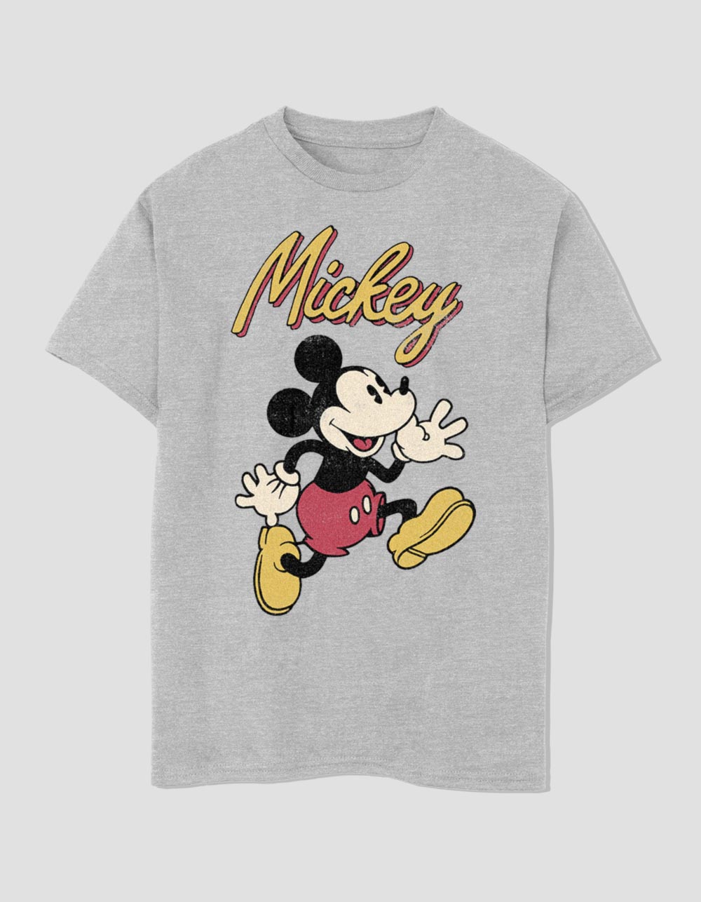 DISNEY Vintage Mickey Kids Tee - HEATHER GRAY | Tillys