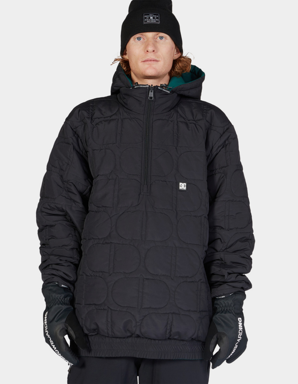 DC SHOES Transition Reversible Mens Insulated Snowboard Anorak Jacket