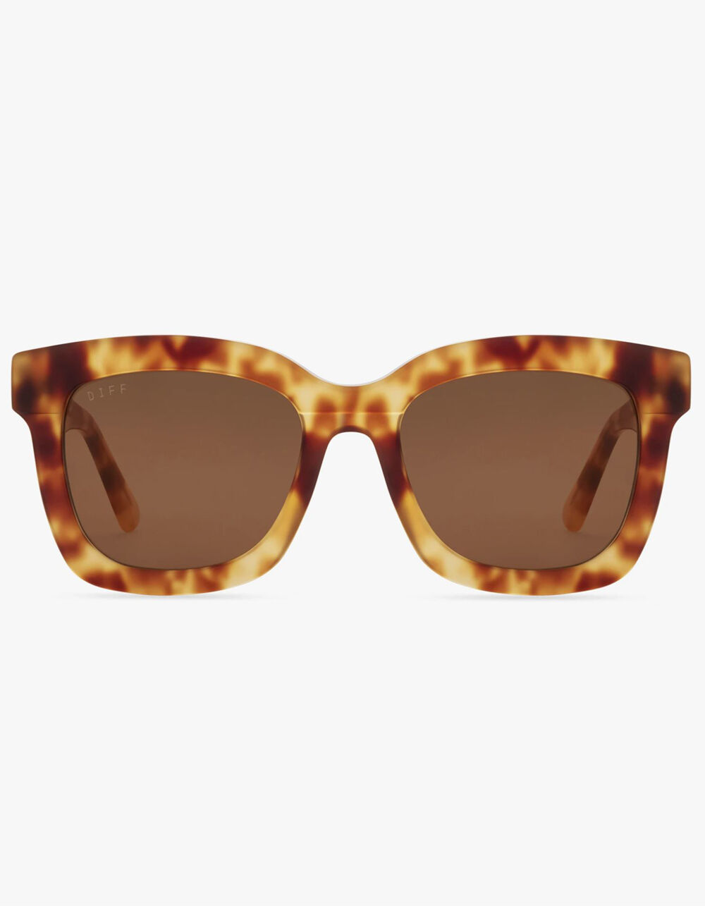 DIFF EYEWEAR Carson Sunglasses SOLSTICE TORTOISE BROWN Tillys