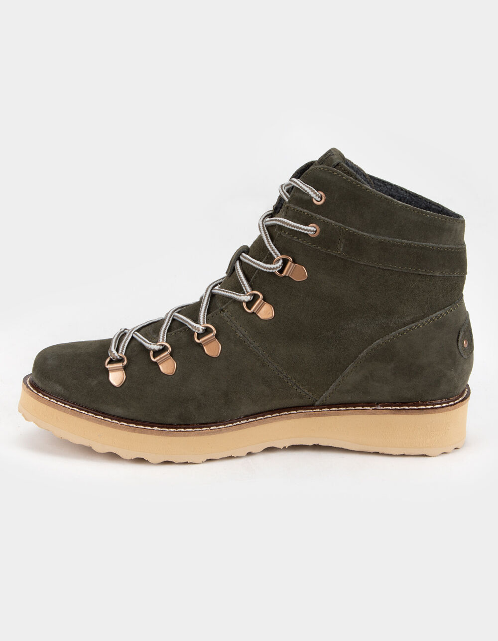 ROXY Spencir Leather Womens Boots - OLIVE | Tillys