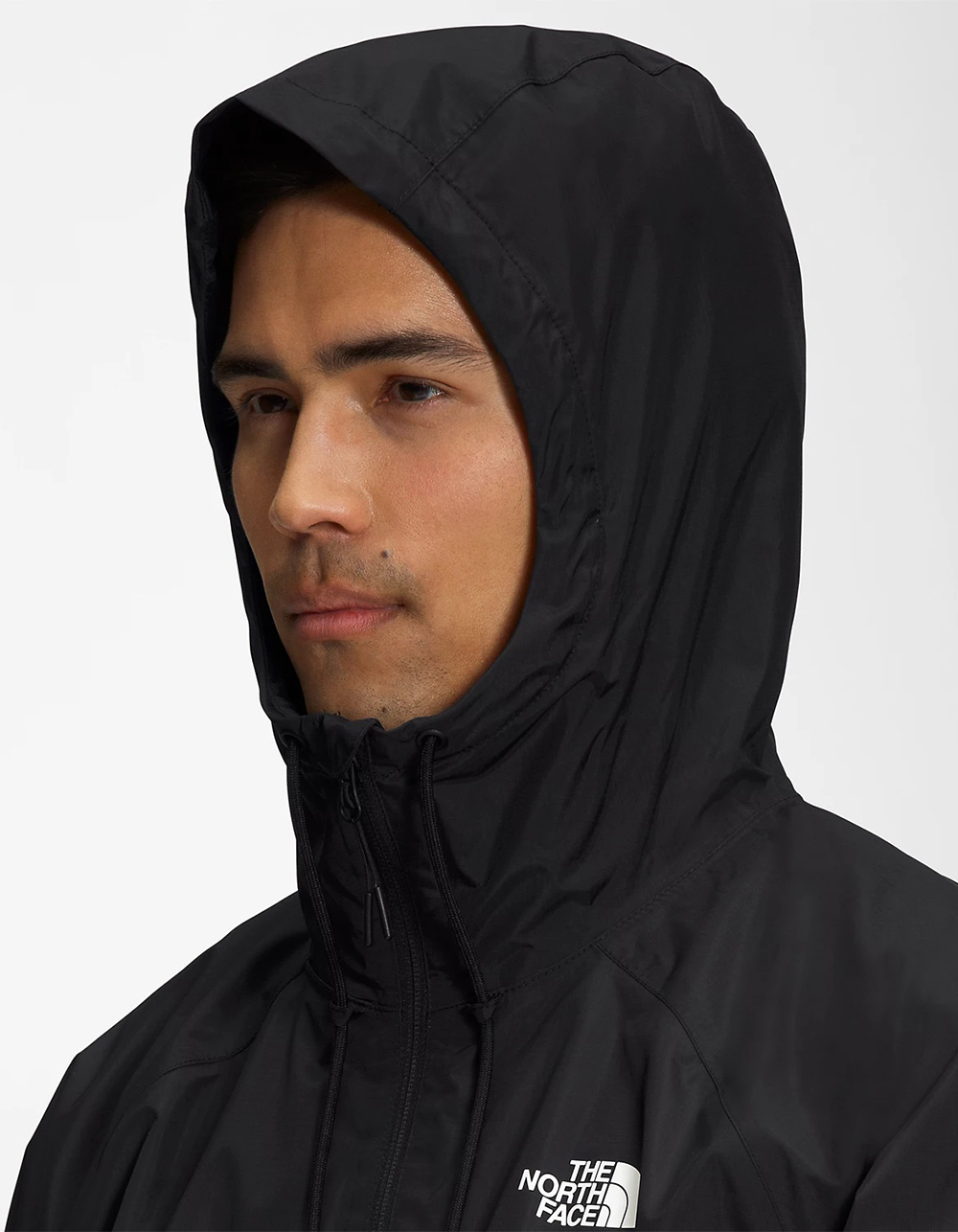 THE NORTH FACE Antora Mens Rain Hoodie BLACK GOLD Tillys