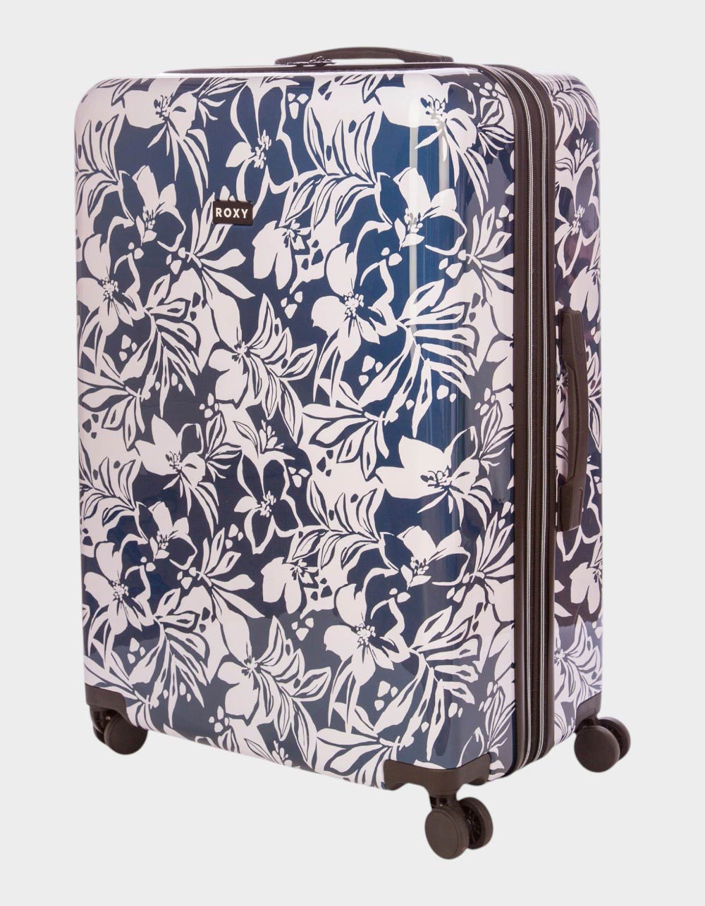 ROXY Up And Away Hard Side Spinner Luggage - NAVY/WHITE