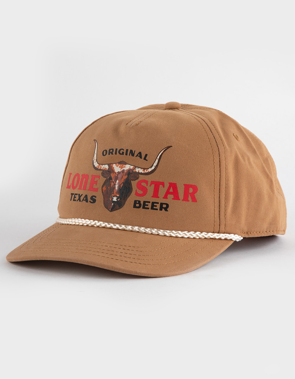 AMERICAN NEEDLE Lone Star Canvas Cappy Snapback Hat