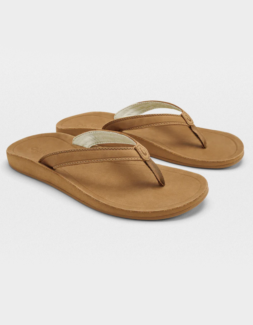 OLUKAI Southshore Womens Flip Flops - TOFFEE