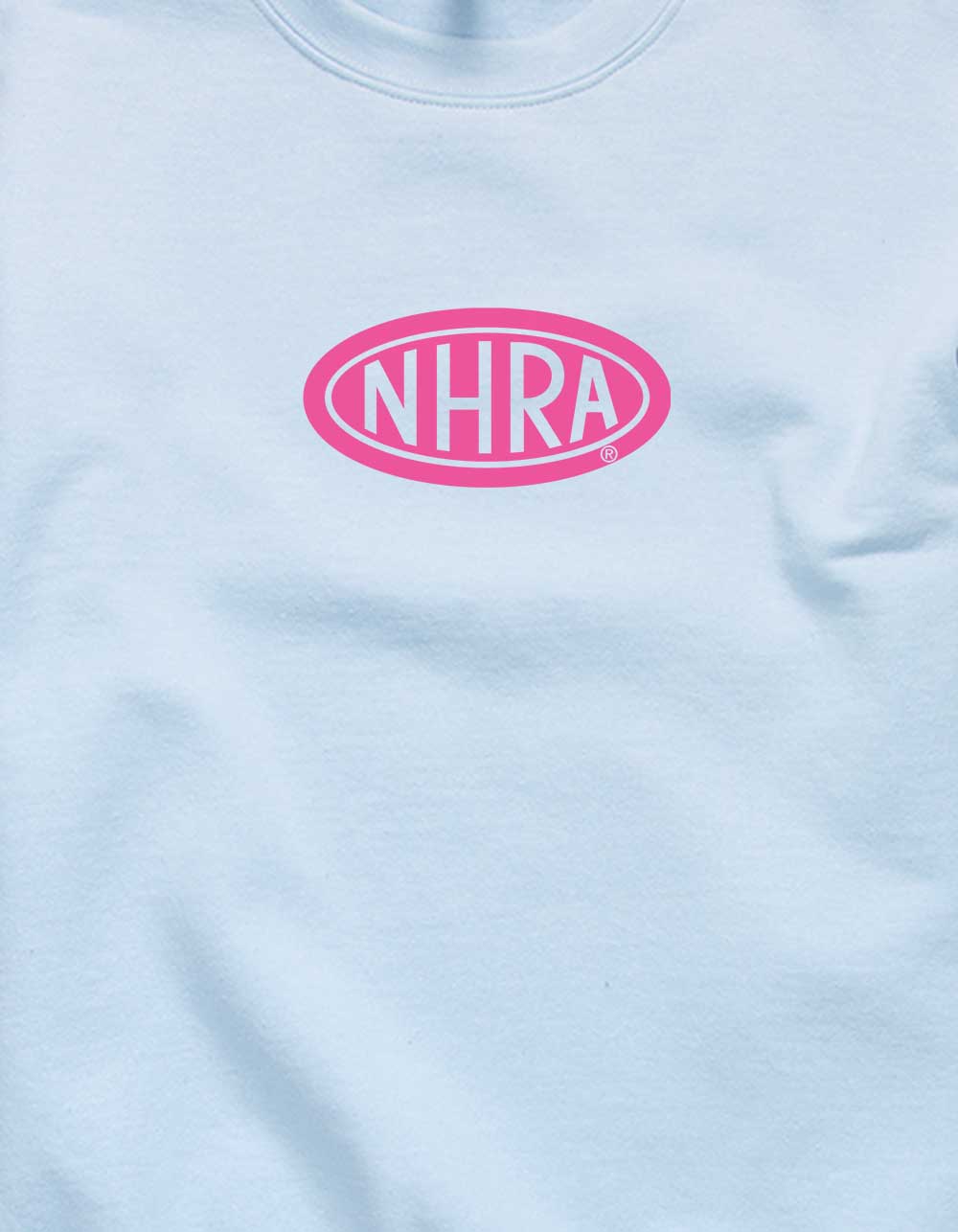 NHRA Speed For All Hawaii Unisex Crewneck Sweatshirt - LIGHT BLUE