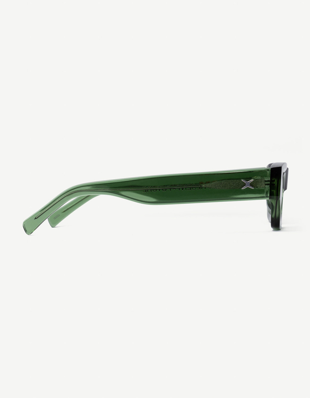DECADE Geno 60s Sunglasses - CRYSTAL GREEN