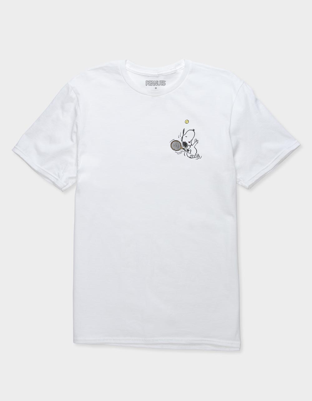 PEANUTS Tennis Club Open Unisex Tee - WHITE