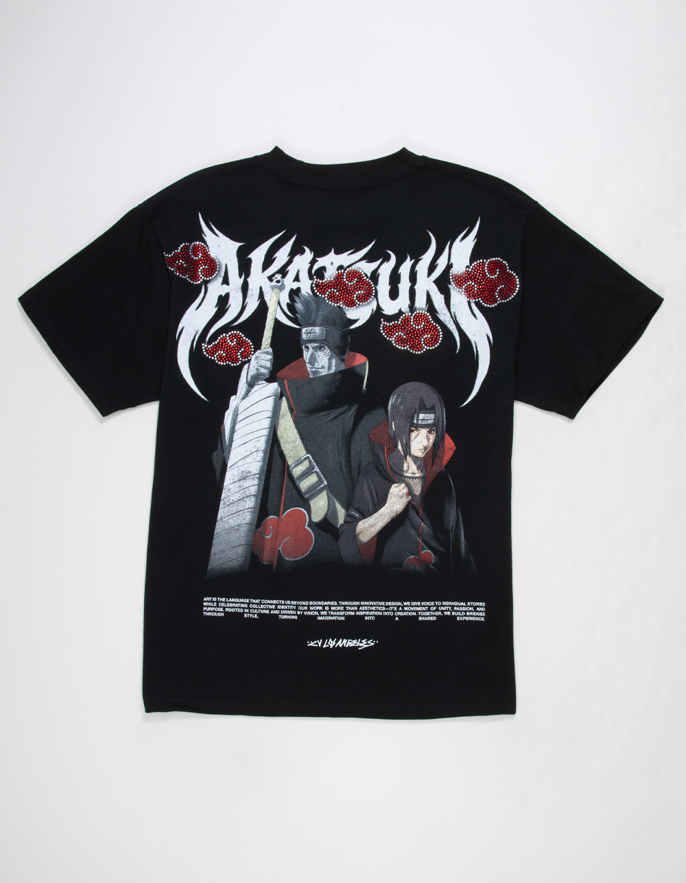 CVLA x Naruto The Last Itachi Mens Boxy Tee - BLACK