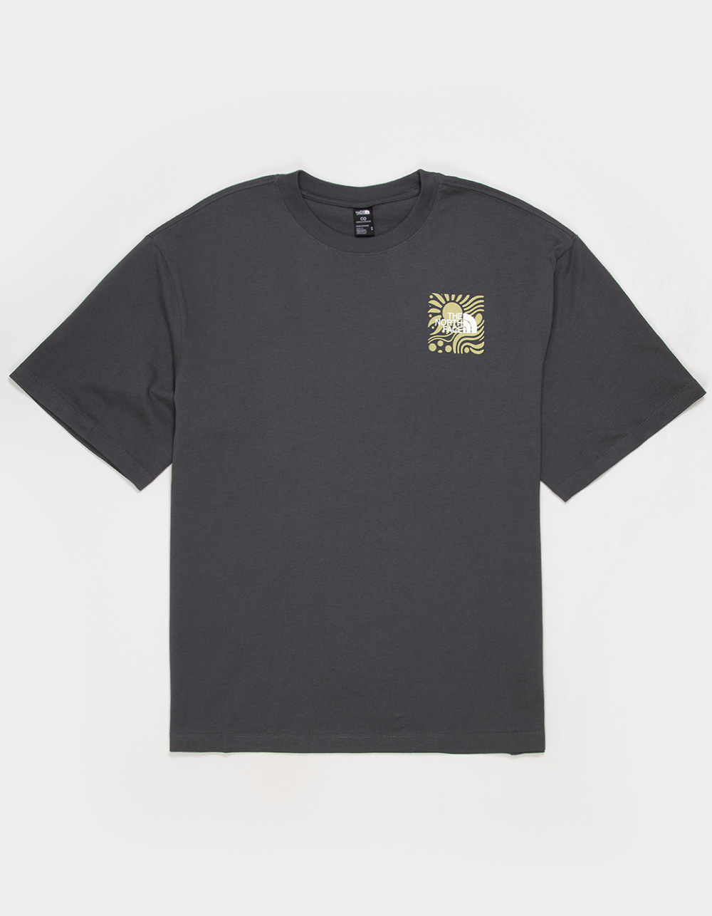 THE NORTH FACE Sun Mens Oversized Tee - WASHED BLACK