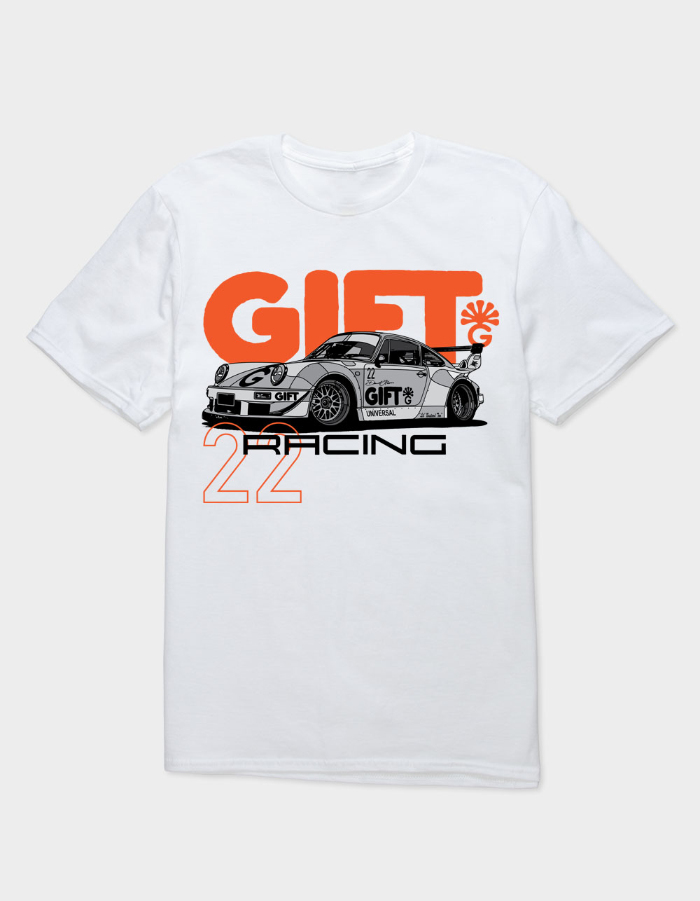 DAVID FLORES Gift UNIVERSAL Racing 22 Unisex Tee - WHITE