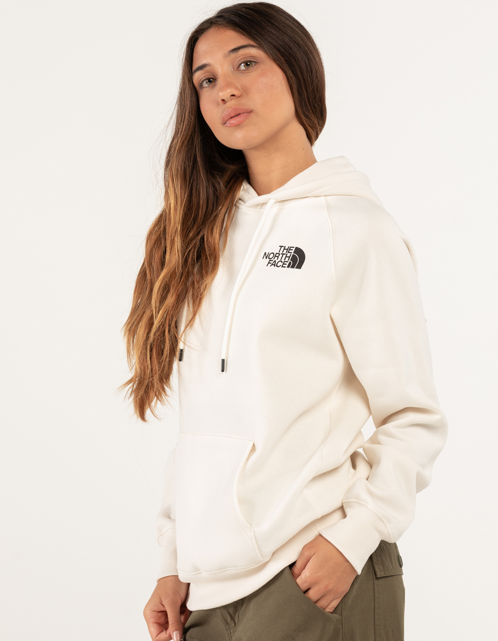 THE NORTH FACE NSE Box Womens Hoodie - CREAM | Tillys