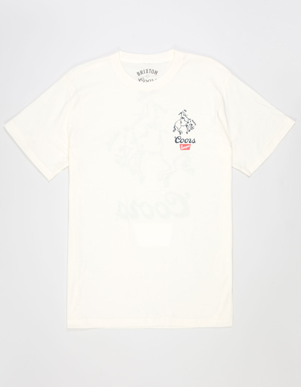 BRIXTON x Coors Cult Mens Tee - NATURAL