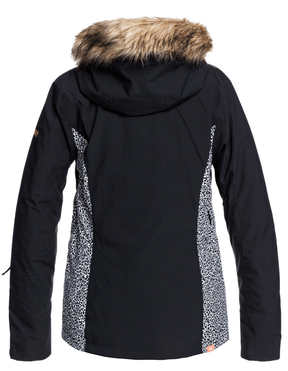 ROXY Jet Ski Womens Black & White Snow Jacket BLACK/WHITE Tillys