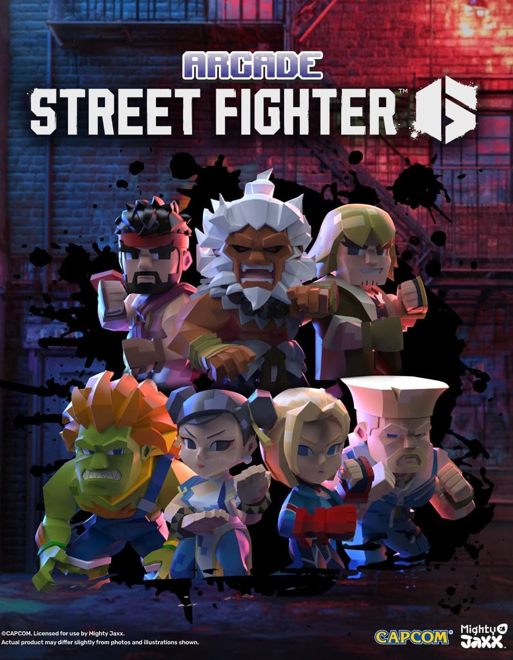Mighty Jaxx Capcom Street Fighter Series Mini Figure Blind Box - ASST