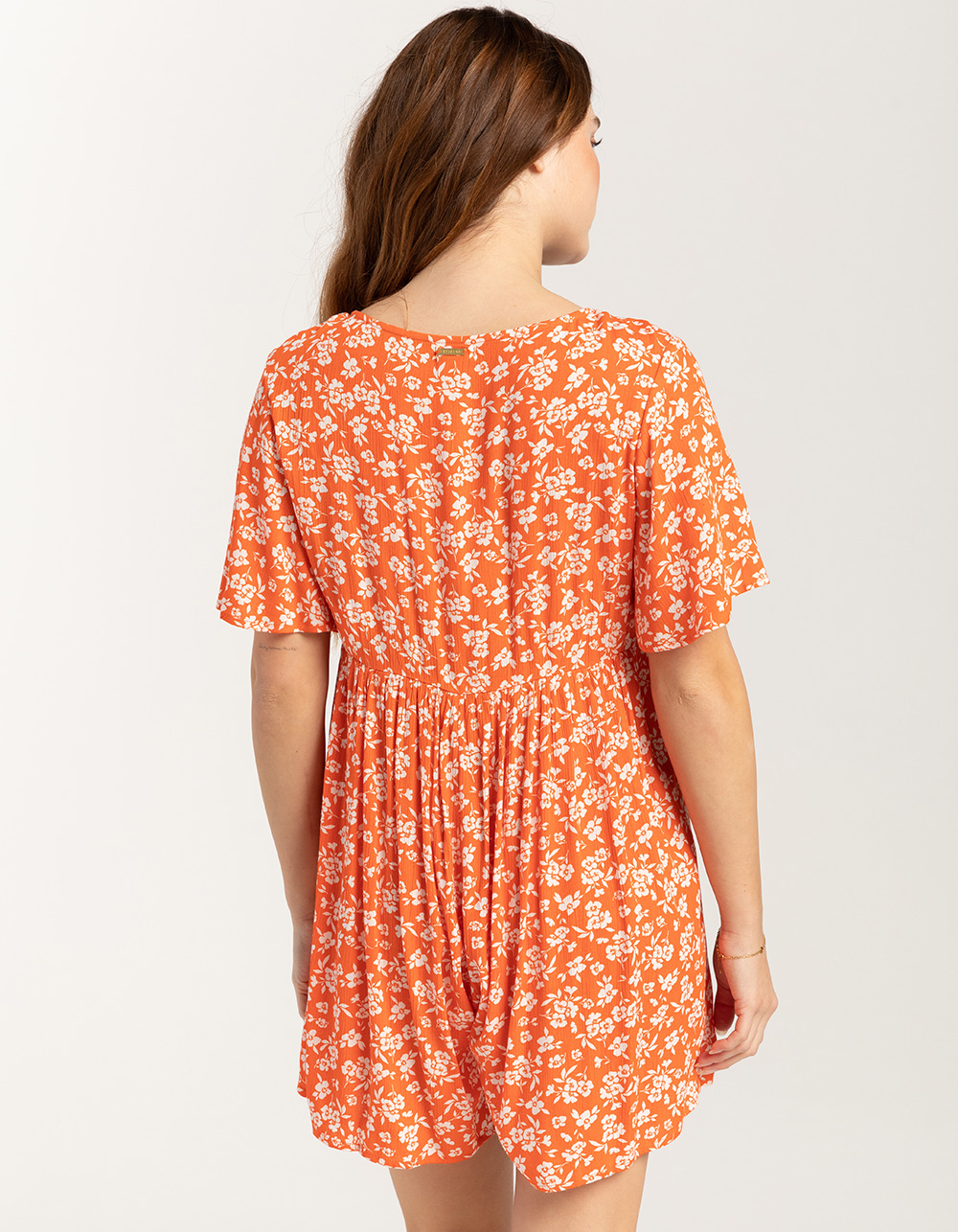 BILLABONG Spring Daze Womens Romper - CORAL