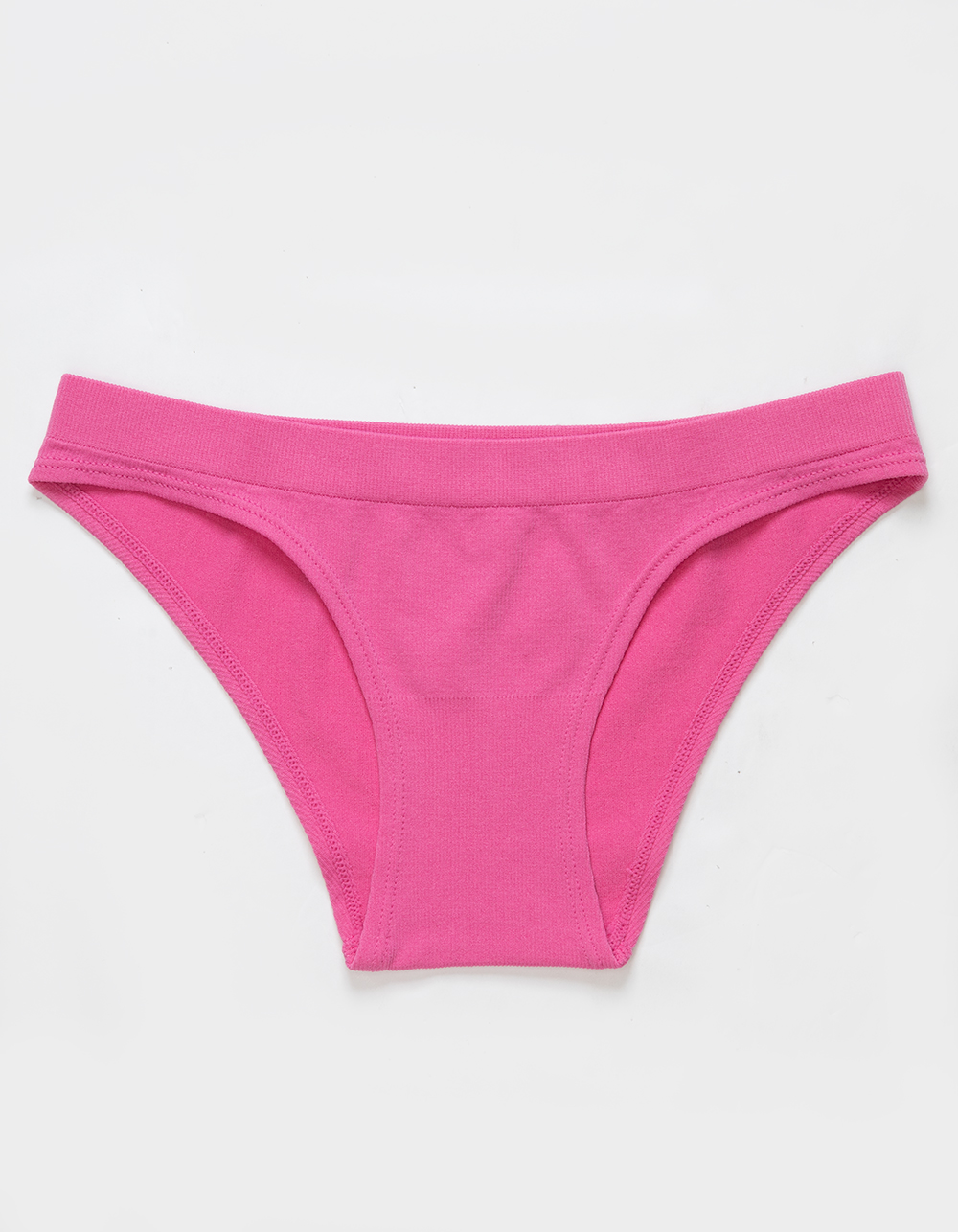 FULL TILT Seamless Rib Bikini Panties - PINK