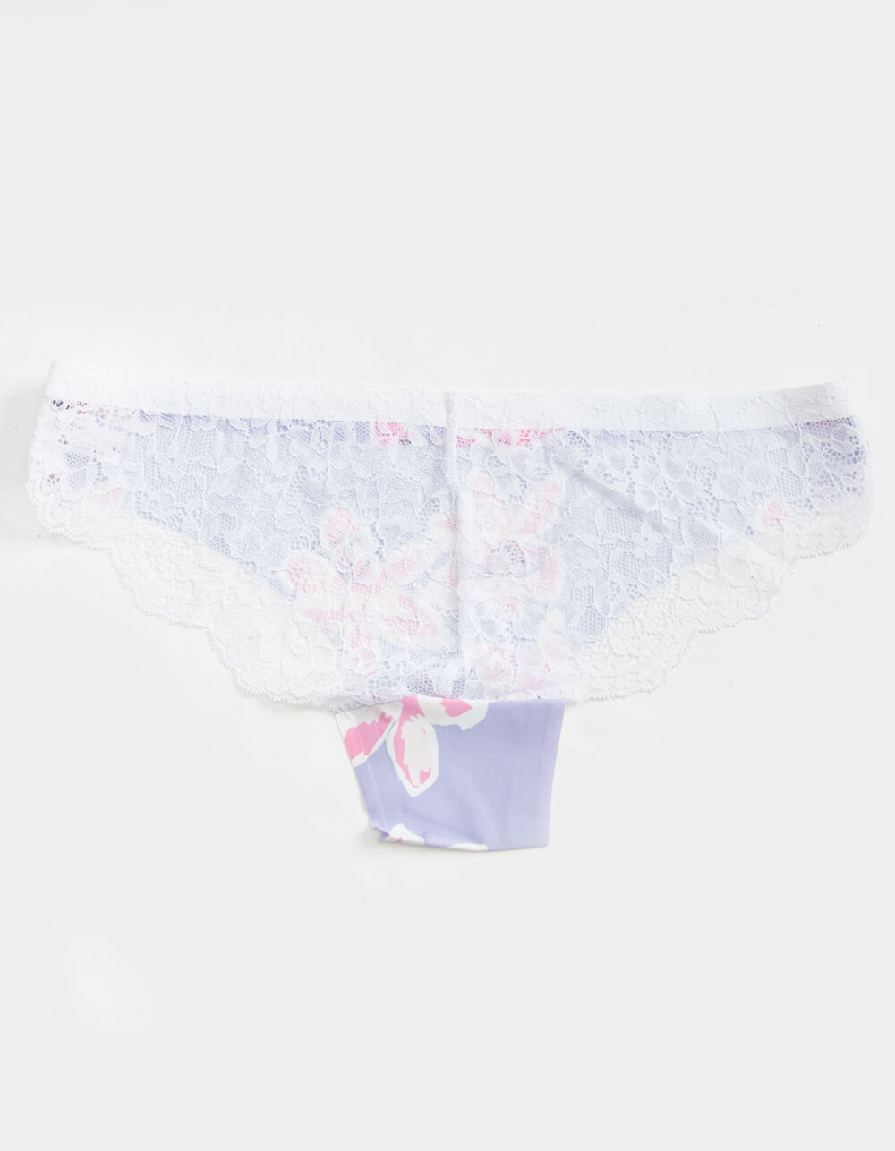 FULL TILT Lasercut Lace Back Floral Boyshorts PURCO Tillys