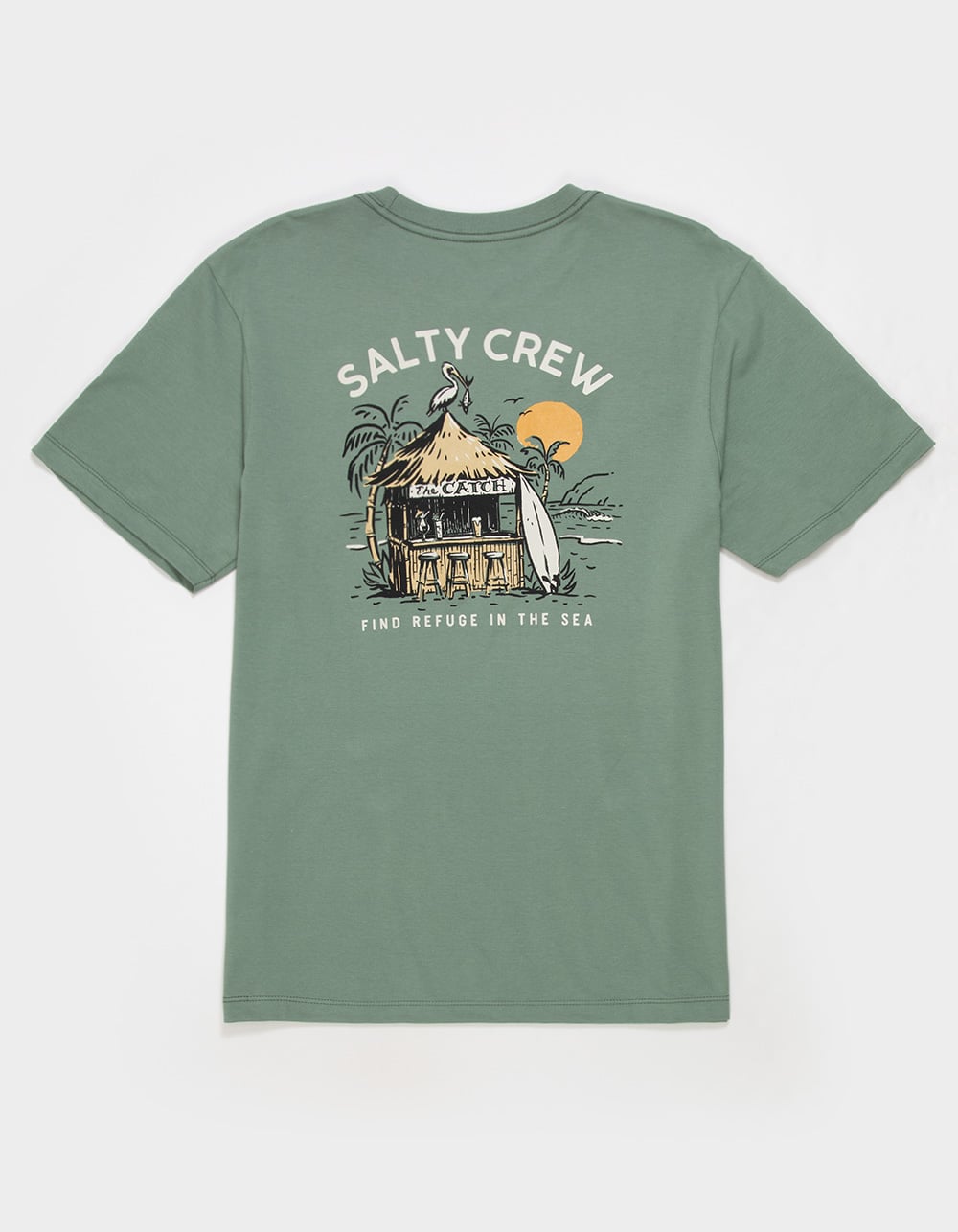SALTY CREW The Catch Mens Tee - GREEN