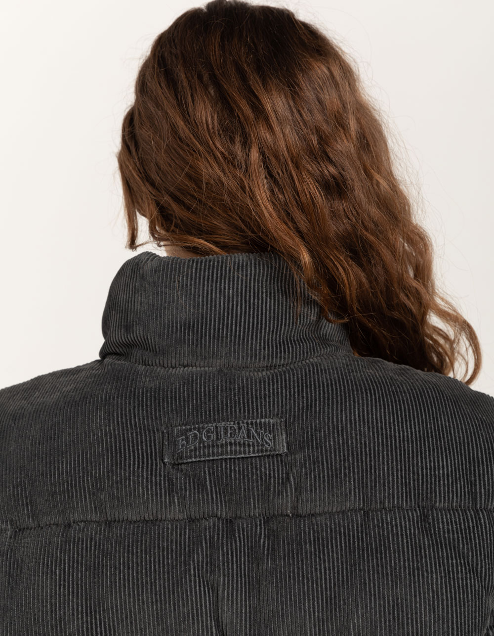 Womens - Corduroy | Donna BDG BLACK Puffer Jacket WASHED Tillys Urban Outfitters