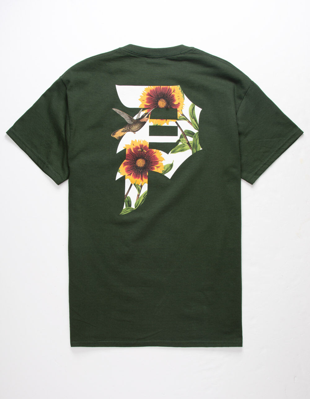 PRIMITIVE Dirty P Sunflower Forest Mens T-Shirt - FOREST | Tillys