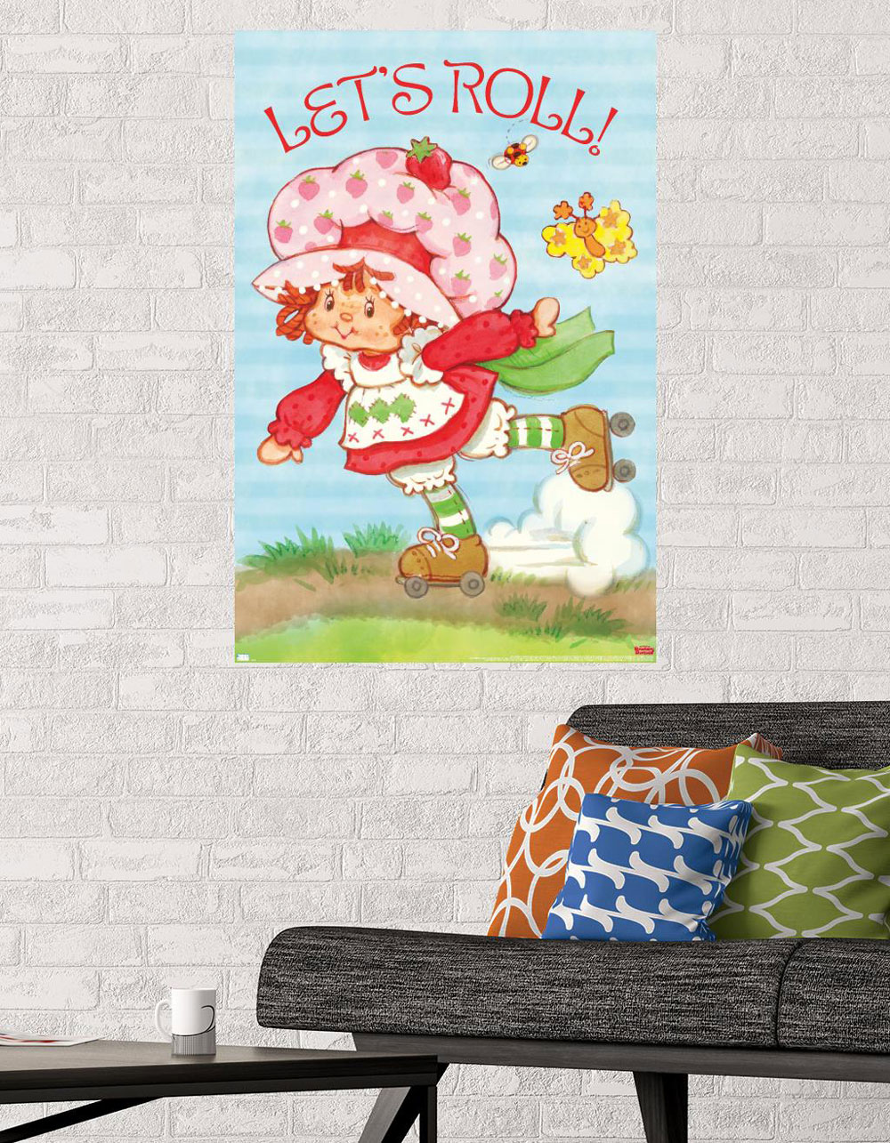 STRAWBERRY SHORTCAKE Skate Wall Poster - MULTI