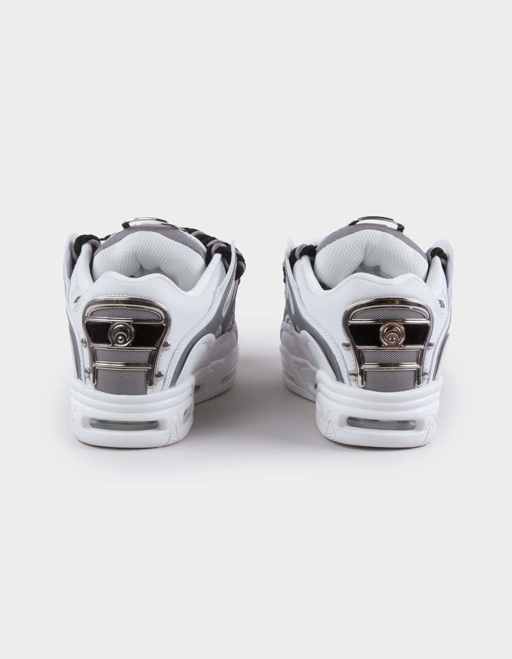 OSIRIS D3 2001 Skate Shoes - WHT/GRAY