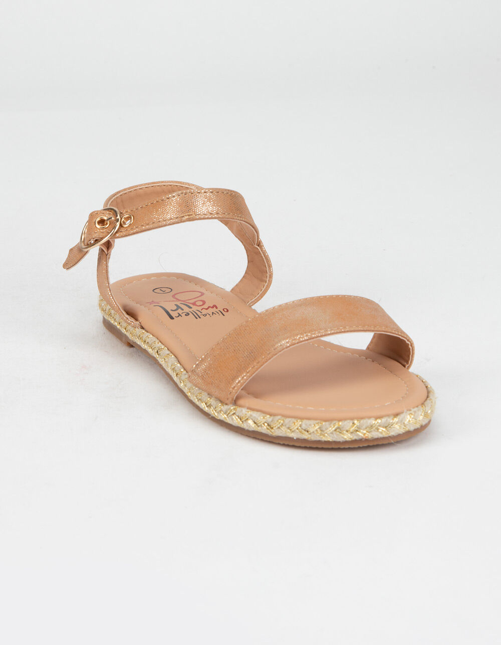 OLIVIA MILLER Girls Espadrille Sandals GOLD Tillys