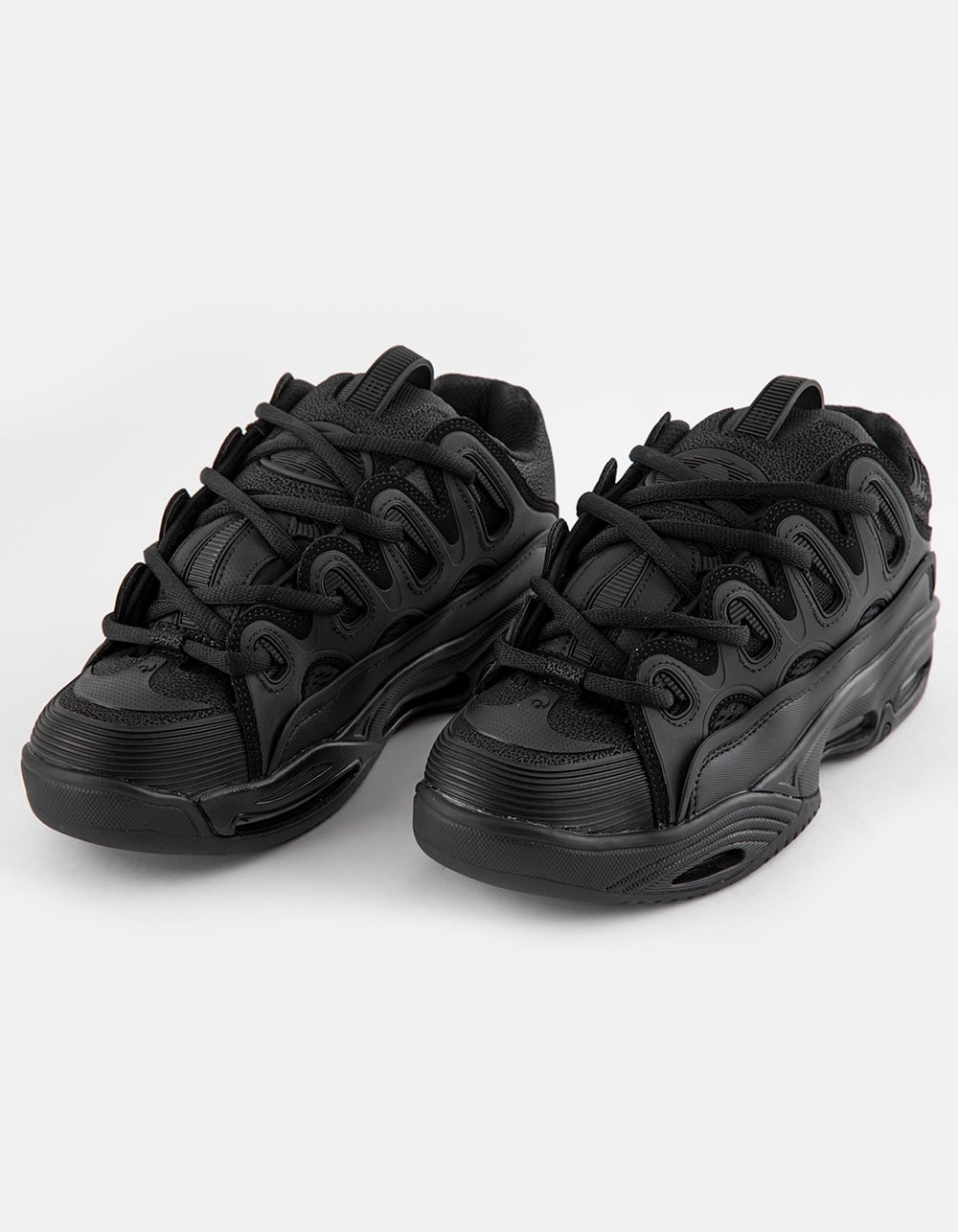 OSIRIS D3 2001 Skate Shoes - BLACK/BLACK
